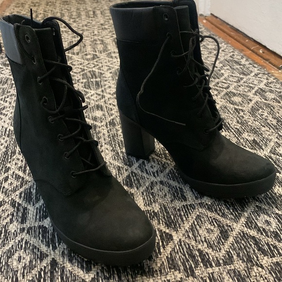 Women’s Timberland heeled boots black - Picture 6 of 11